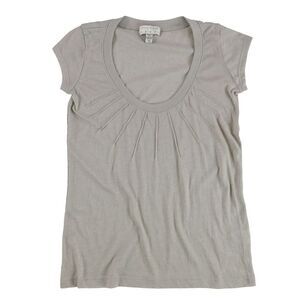 Kimchi & Blue Womens Solid Basic T-Shirt, Beige, NWT